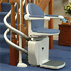  Concord NH sterling curved stair lift, home stair lift
